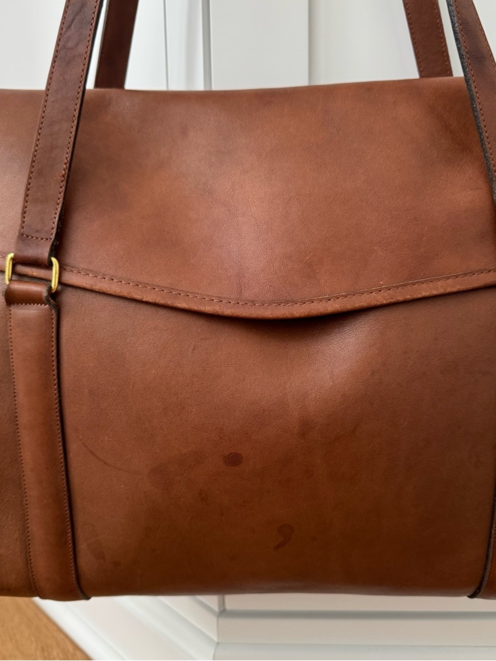 Vintage Coach Envelope Portfolio 5190 NYC Leather Shoulder Bag, Tote or Laptop - Picture 4 of 14